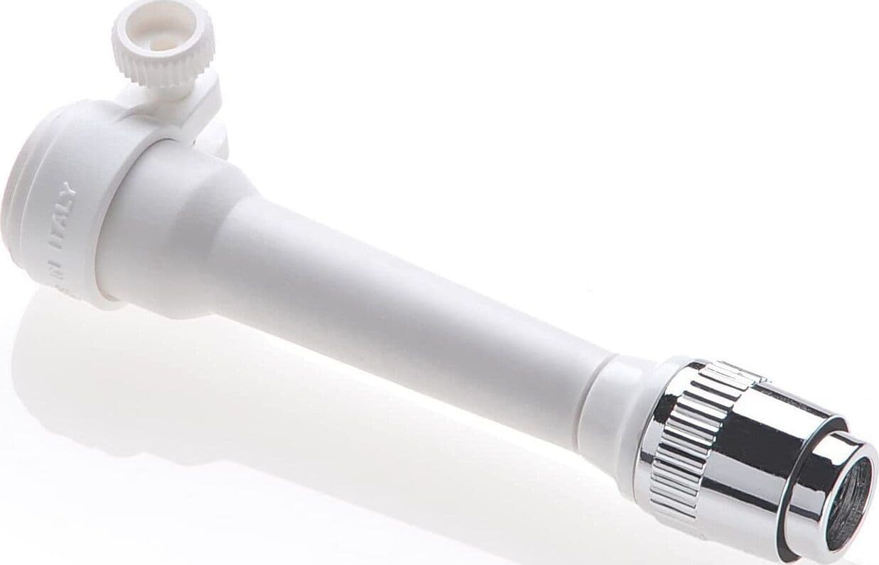 MASIDEF---RUBINETTO-ROMPIGETTO-SMALL-IN-PLASTICA-BIANCA---CON-FASCETTA-STRINGITUBO-E-ADATTATORE-UNIVERSALE