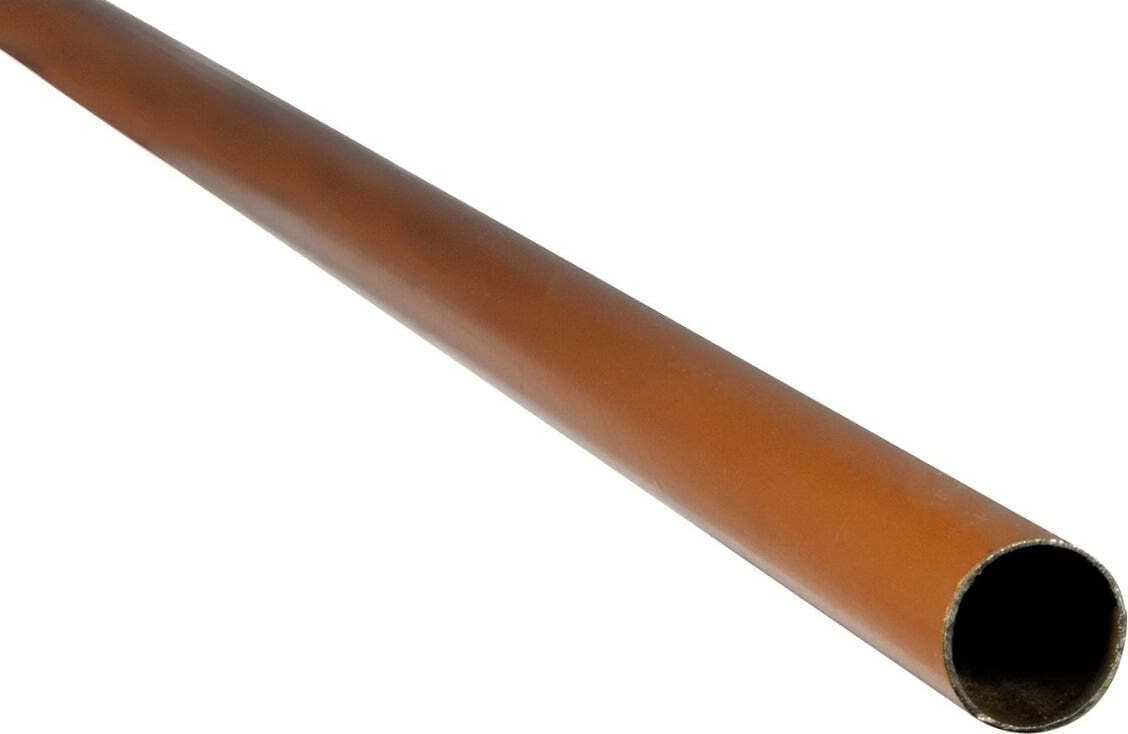 MASIDEF---TUBO-PER-ARMADIO-D.20-90cm-RIVESTITO-IN-PLASTICA-MARRONE