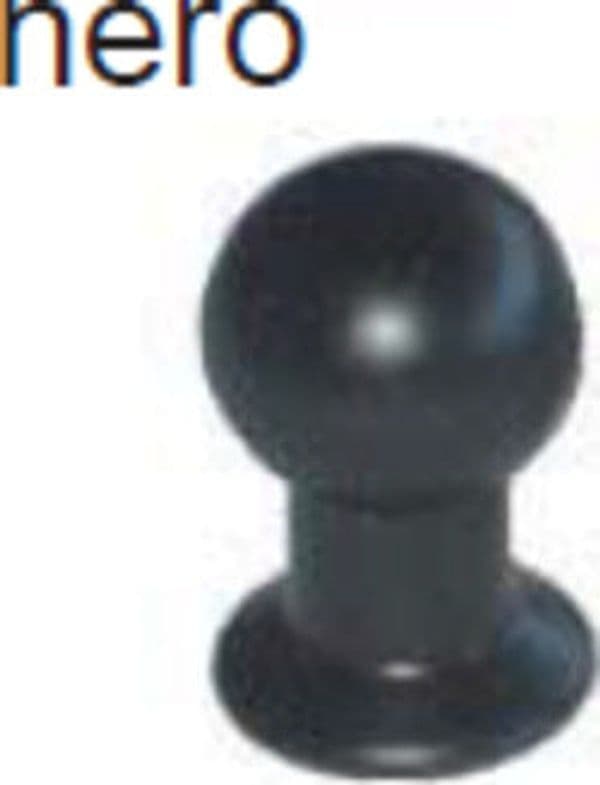 MASIDEF--1-POMOLO-IN-OTTONE-LACCATO-NERO-OPACO-D.14