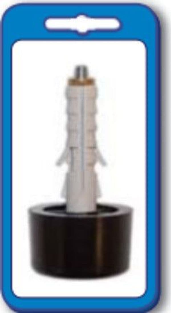 MASIDEF--2-TASSELLI-NYLON-CON-PARACOLPI-NERI---9X50-MM