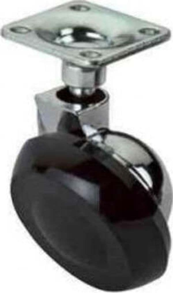 MASIDEF-56130---RUOTA-PIROETTANTE-IN-NYLON-CON-PIASTRA-DIAMETRO-MM.42