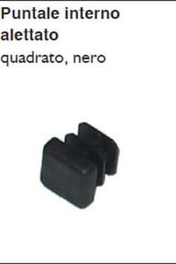 MASIDEF-CONDY-6-PUNTALE-ALETTATO-25X25-NERO