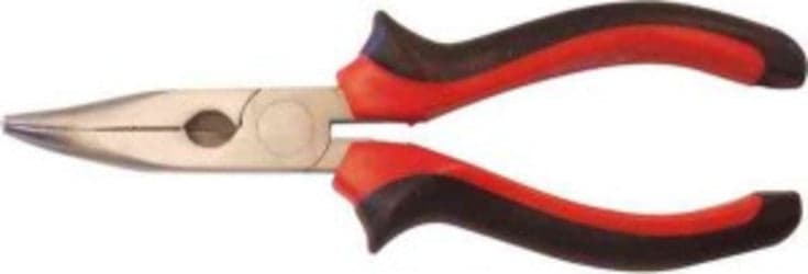 MASIDEF-CONMETALL-PINZA-BECCHI-SEMITONDI-CURVI-MANICI-IN-BIMATERIALE-ROSSO/NERO-160MM