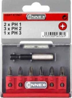 MASIDEF-CONNEX---SET-INSERTI-PH-6-PZ.-+-SUPPORTO-MAGNETICO