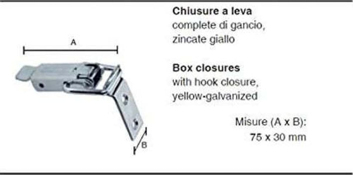 Masidef-DY2006391---Chiusure-a-leva-complete-di-gancio,-zincate-giallo-75x30mm