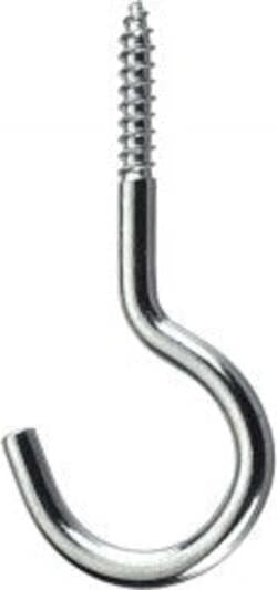 MASIDEF-DY270534--CONNEX---GANCIO-APERTO-IN-FERRO-ZINCATO-CON-FILETTO-PER-LEGNO-MM.5,2X80