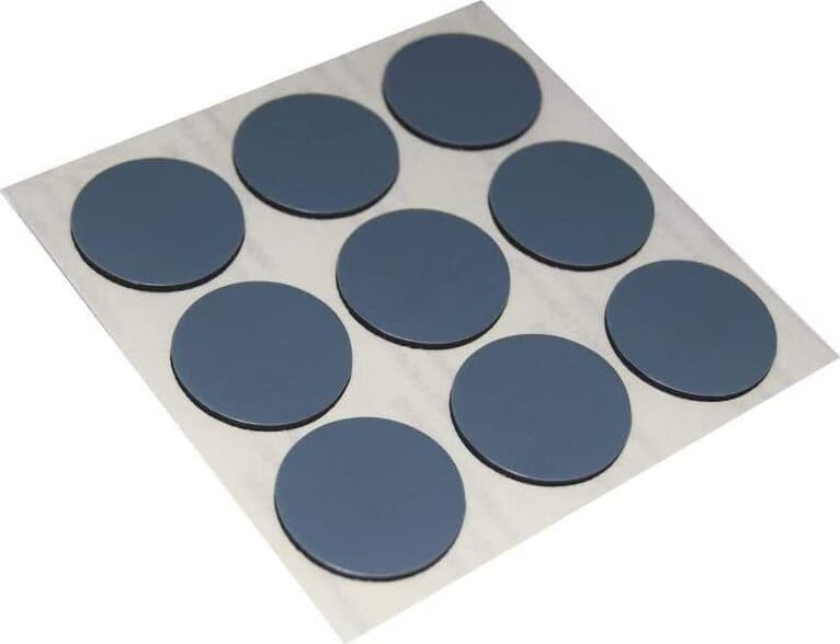 MASIDEF-IDEARE--SCIVOLI-PTFE-TONDI-FUSTELLATI-ADESIVI-28MM-6-PZ.
