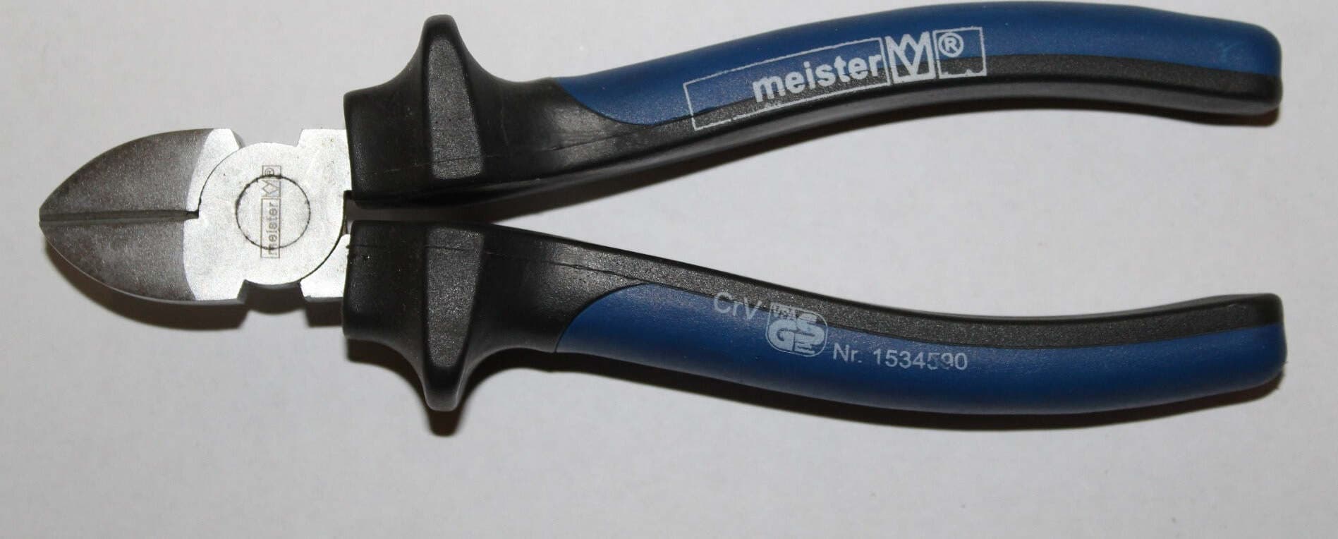 MASIDEF-MEISTER-TRONCHESE-TAGLIO-LATERALE-MANICI-BIMATERIALE-BLU/NERO-160-MM
