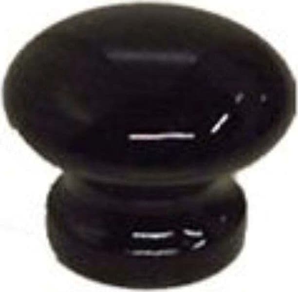 MASIDEF-POMOLO-IN-LEGNO-NERO-BRILLANTE---DIAM.-26-MM