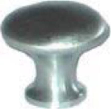 MASIDEF--POMOLO-PIATTO-OTTONE-CROMATO-SATINATO-Ø-22MM