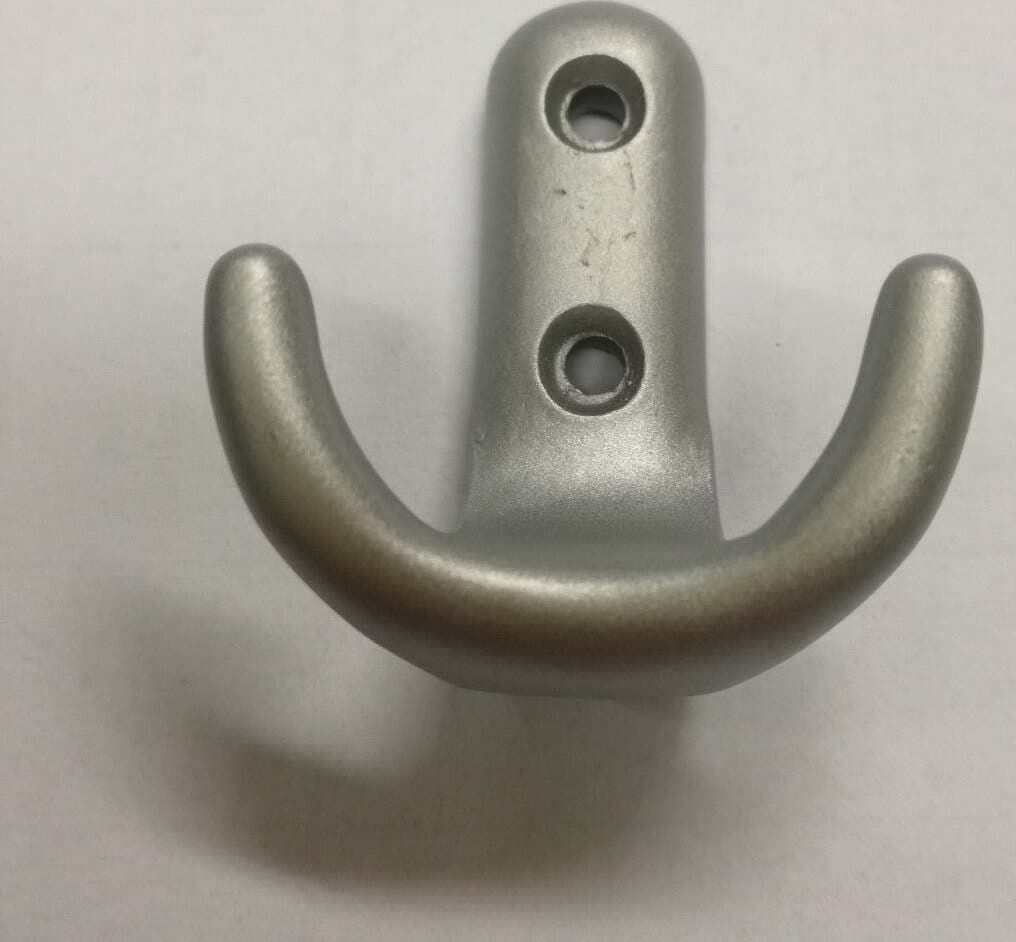 MASIEDF S21813 - GANCETTO PORTABITO IN METALLO NICKEL