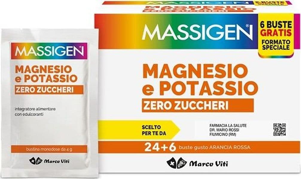 MASSIGEN-MAGNESIO-POTASSIO-ZERO-ZUCCHERO-24-BUSTINE-+-6-BUSTINE
