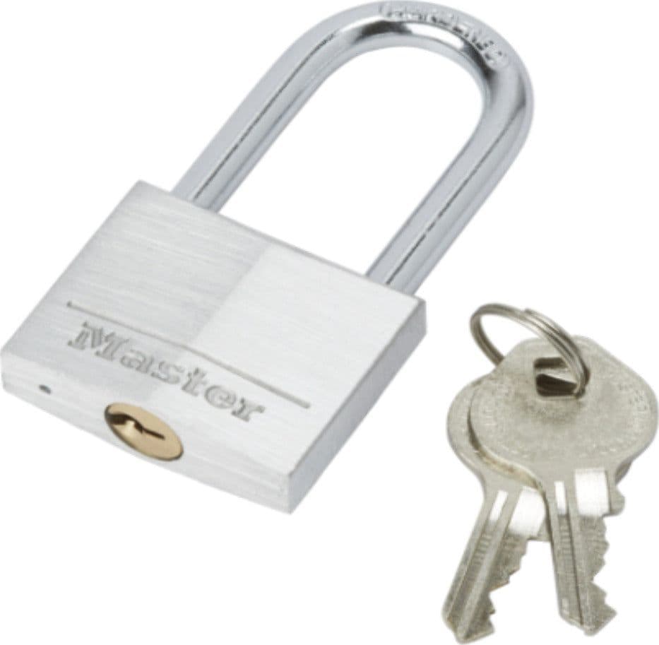 MASTER-LOCK--LUCCHETTO-IN-ALLUMINIO-MASSICCIO-ARCO-ACCIAIO-CEMENTATO-40x38x6-MM