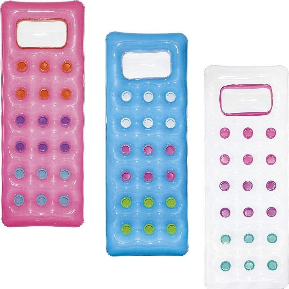Materassino 188x71cm 18 Buchi Fashion Lounge Con Finestra Colori Assortiti 43040 Giochi e giocattoli/Sport e giochi all'aperto/Giochi aquatici e piscine per bambini/Canotti e gonfiabili galleggianti Trade Shop italia - Napoli, Commerciovirtuoso.it