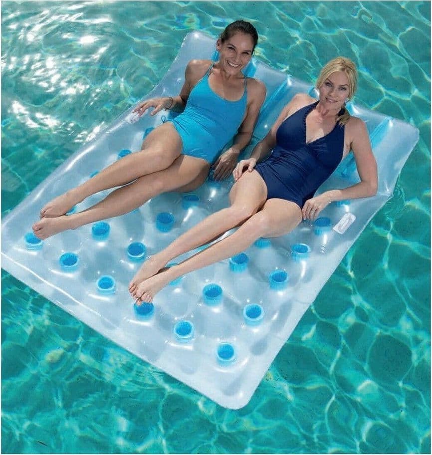Materassino Gonfiabile 36 Buchi 193 X 142 Cm Doppio Comfort Portata 180 Kg 43055 Giochi e giocattoli/Sport e giochi all'aperto/Giochi aquatici e piscine per bambini/Canotti e gonfiabili galleggianti Trade Shop italia - Napoli, Commerciovirtuoso.it