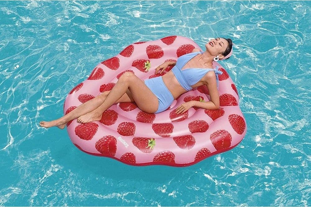 Materassino Gonfiabile Profumato Lampone 165x151cm Moda Mare Acqua Piscina 43396 Giochi e giocattoli/Sport e giochi all'aperto/Giochi aquatici e piscine per bambini/Canotti e gonfiabili galleggianti Trade Shop italia - Napoli, Commerciovirtuoso.it