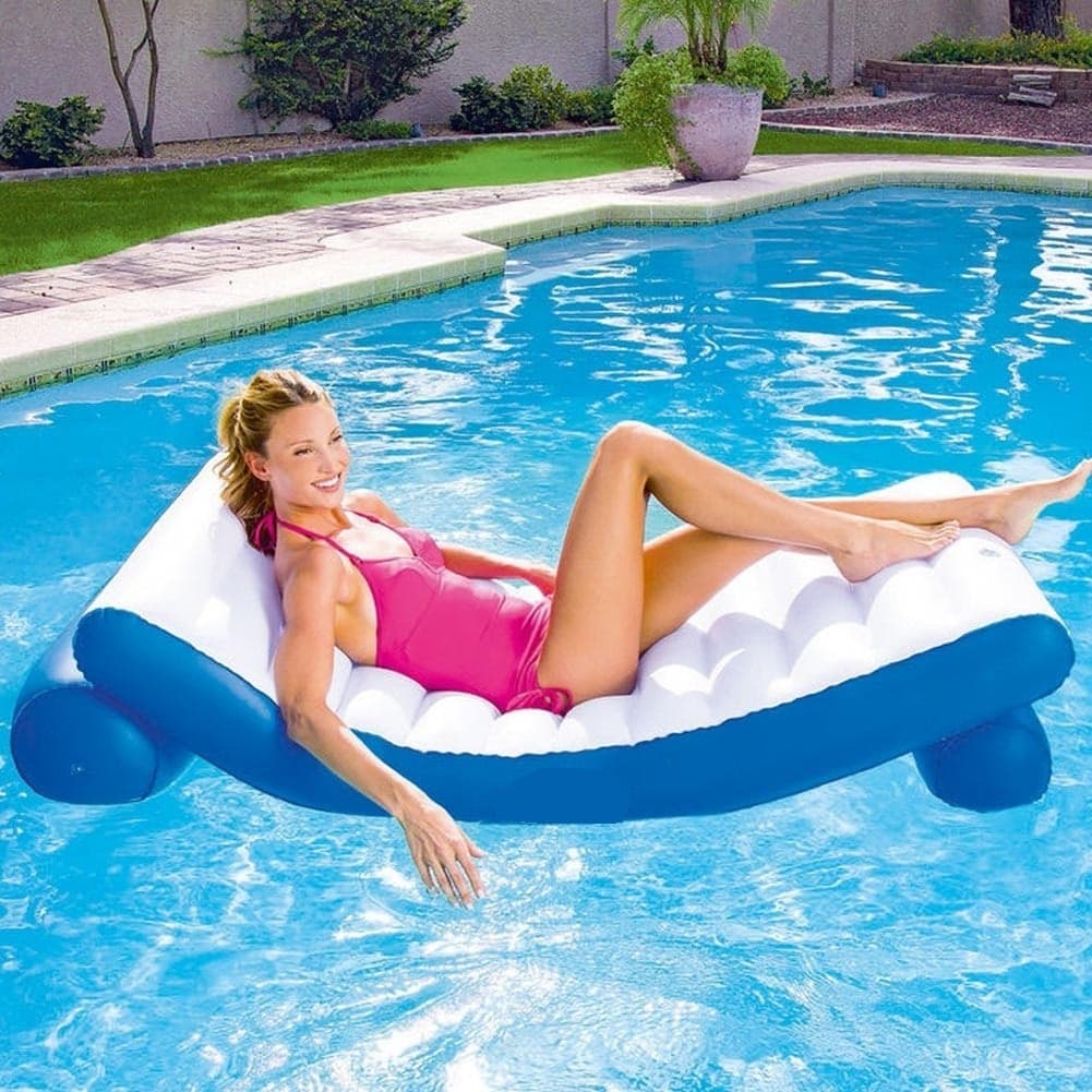MATERASSINO GONFIABILE RELAX MARE SPIAGGIA PISCINA IN VINILE 177 X 94 CM Giochi e giocattoli/Sport e giochi all'aperto/Giochi aquatici e piscine per bambini/Canotti e gonfiabili galleggianti Trade Shop italia - Napoli, Commerciovirtuoso.it