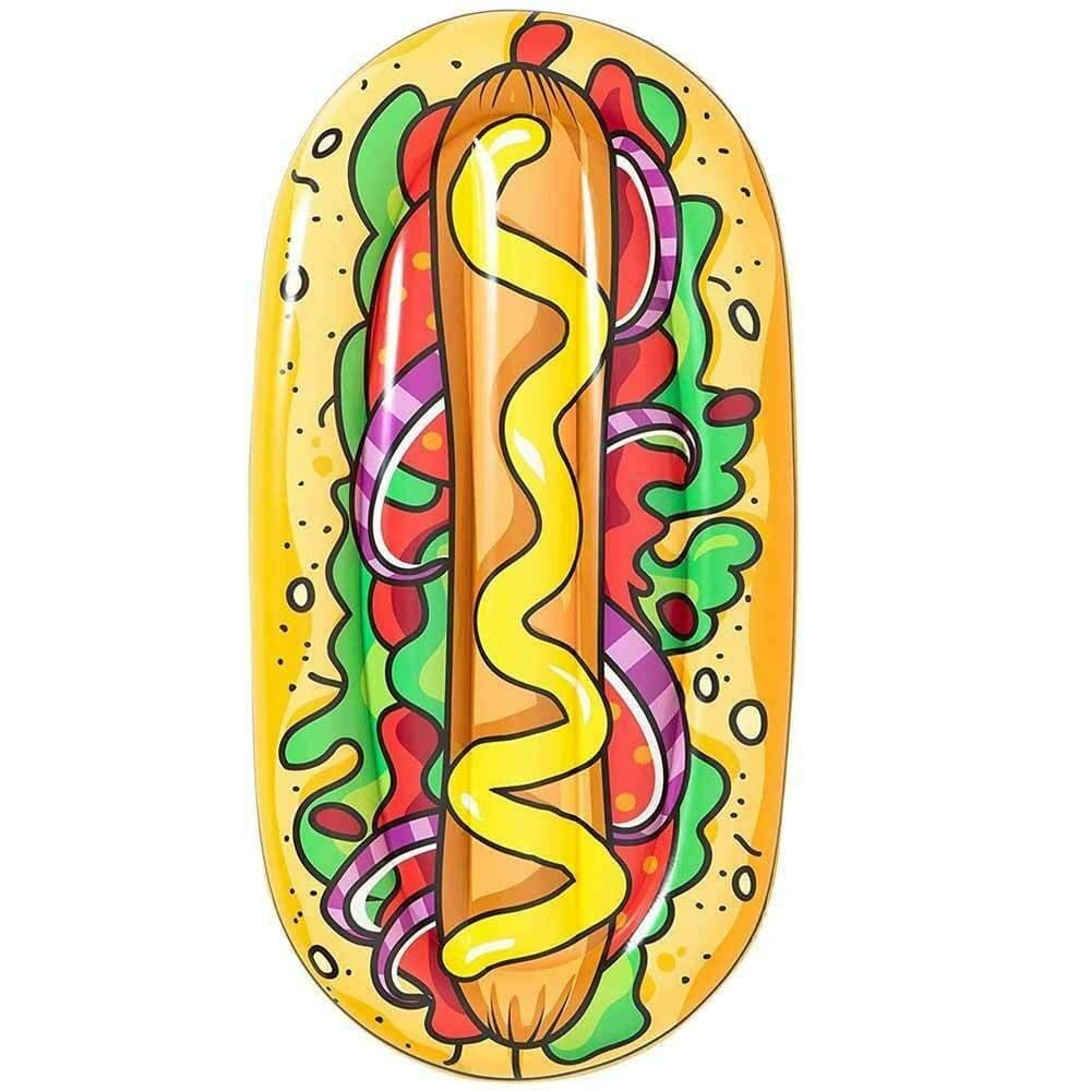 Materassino Isola Gonfiabile Stampa Hot Dog Pvc Mare Piscina 190 X 109 Cm Giochi e giocattoli/Sport e giochi all'aperto/Giochi aquatici e piscine per bambini/Canotti e gonfiabili galleggianti Trade Shop italia - Napoli, Commerciovirtuoso.it