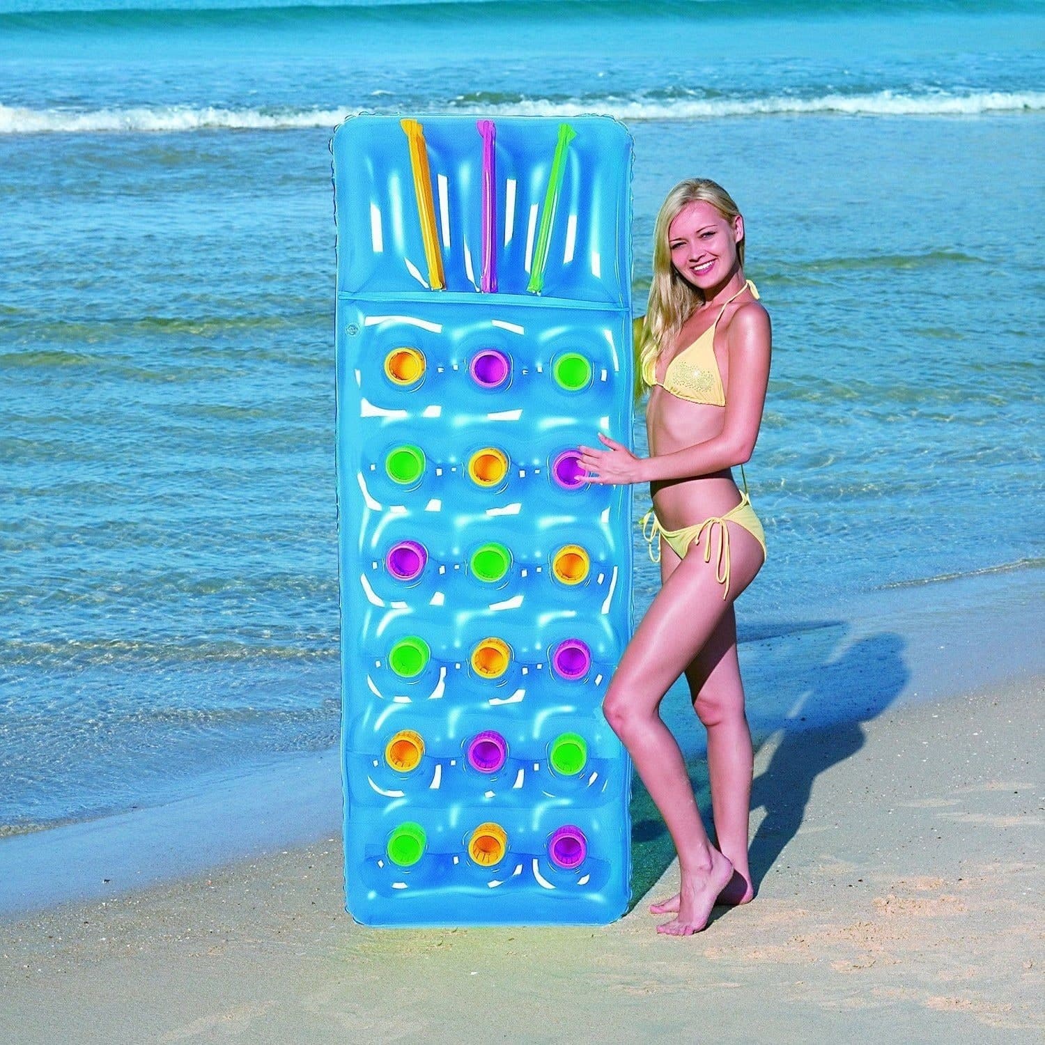 MATERASSINO MATERASSO GONFIABILE SINGOLO DA MARE PISCINA SDRAIO 188x71CM Giochi e giocattoli/Sport e giochi all'aperto/Giochi aquatici e piscine per bambini/Canotti e gonfiabili galleggianti Trade Shop italia - Napoli, Commerciovirtuoso.it