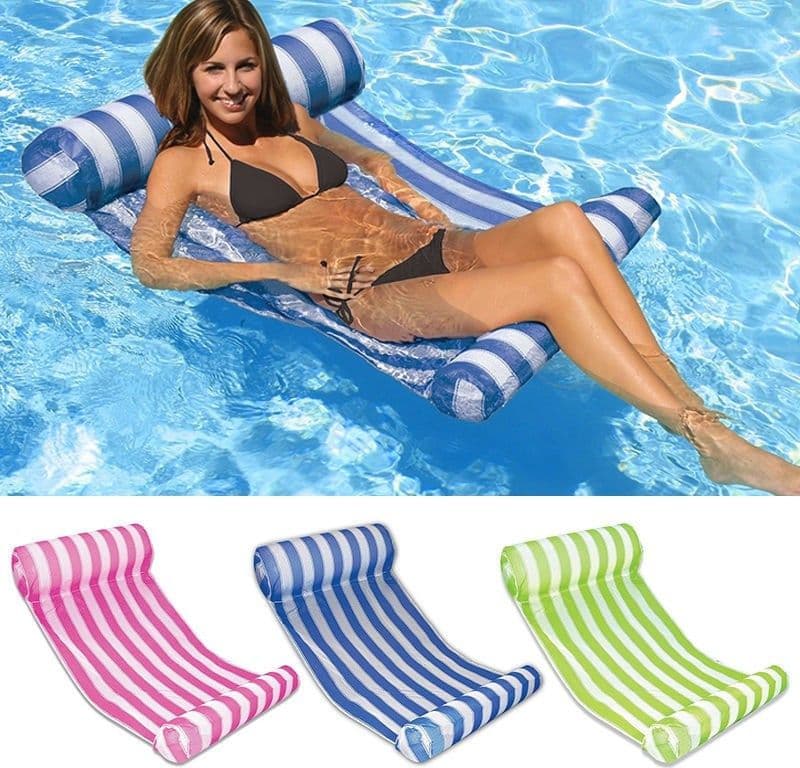 MATERASSINO TELO AMACA GONFIABILE PER PISCINA MARE RELAX IN TESSUTO PVC 130X70CM Giochi e giocattoli/Sport e giochi all'aperto/Giochi aquatici e piscine per bambini/Canotti e gonfiabili galleggianti Trade Shop italia - Napoli, Commerciovirtuoso.it