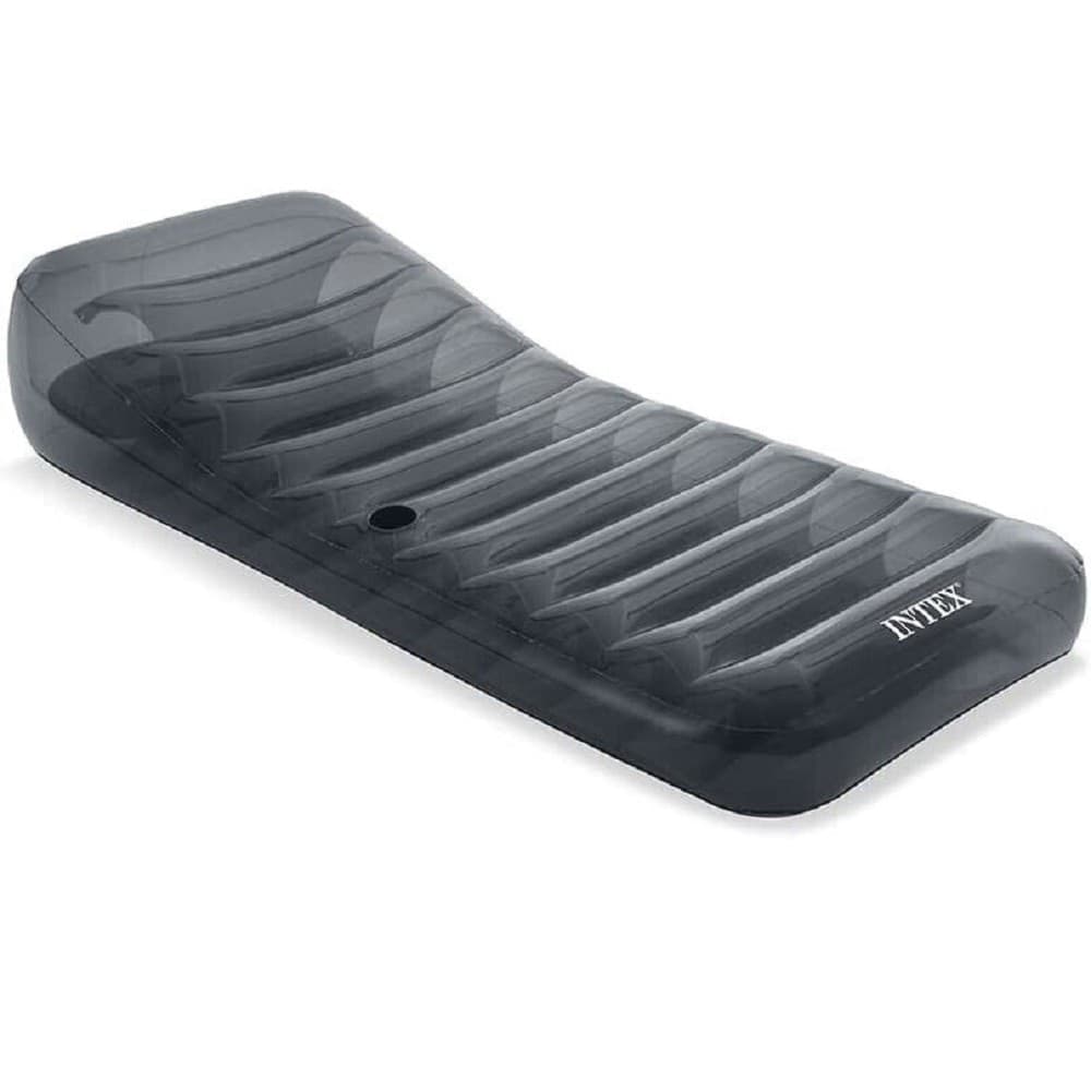 Materasso Cool Grey 211x99cm Poltrona Lounge Grigio Trasparente Gonfiabile 58723 Giochi e giocattoli/Sport e giochi all'aperto/Giochi aquatici e piscine per bambini/Canotti e gonfiabili galleggianti Trade Shop italia - Napoli, Commerciovirtuoso.it