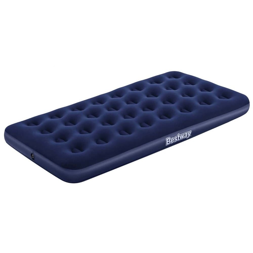 Materasso Gonfiabile Singolo Airbed Blu Floccato Plus 188x99x22cm Campeggi 67001 Giochi e giocattoli/Sport e giochi all'aperto/Giochi aquatici e piscine per bambini/Canotti e gonfiabili galleggianti Trade Shop italia - Napoli, Commerciovirtuoso.it