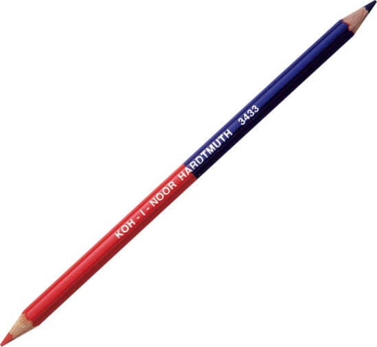 Matita bicolore sottile - rosso-blu - Koh I Noor - conf. 12 pezzi Cancelleria e prodotti per ufficio/Penne matite scrittura e correzione/Matite/Matite di legno Eurocartuccia - Pavullo, Commerciovirtuoso.it