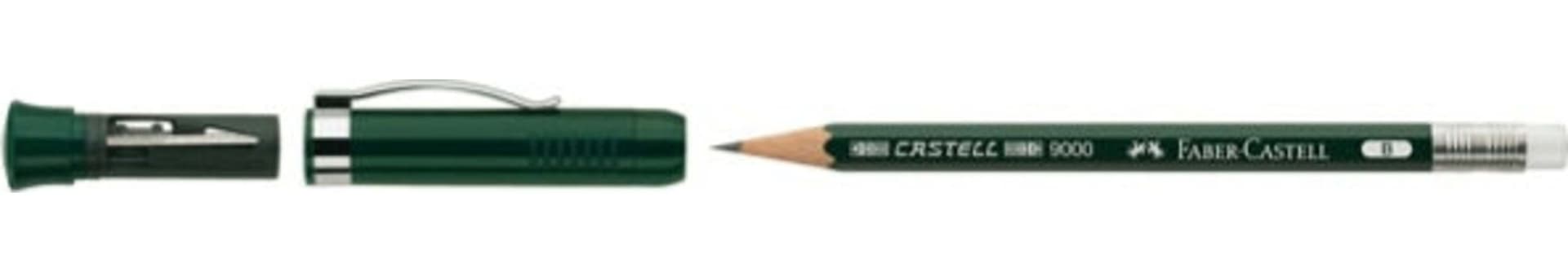 Matita in grafite castell 9000 Extender - gradazione B - Faber Castell - set regalo con temperamatite Cancelleria e prodotti per ufficio/Penne matite scrittura e correzione/Matite/Matite di legno Eurocartuccia - Pavullo, Commerciovirtuoso.it