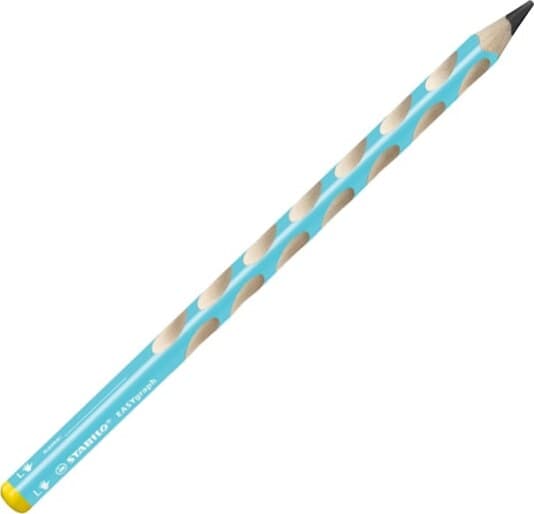 Matita in grafite Easygraph - gradazione HB - fusto azzurro - per mancini - Stabilo - conf. 6 pezzi Cancelleria e prodotti per ufficio/Penne matite scrittura e correzione/Matite/Matite di legno Eurocartuccia - Pavullo, Commerciovirtuoso.it