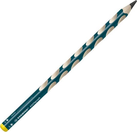 Matita in grafite Easygraph - gradazione HB - per mancini - astuccio 6 matite - Stabilo Cancelleria e prodotti per ufficio/Penne matite scrittura e correzione/Matite/Matite di legno Eurocartuccia - Pavullo, Commerciovirtuoso.it