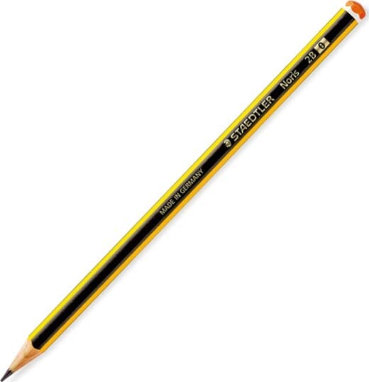 Matita in grafite Noris - gradazione 2B - Staedtler - conf. 12 pezzi Cancelleria e prodotti per ufficio/Penne matite scrittura e correzione/Matite/Matite di legno Eurocartuccia - Pavullo, Commerciovirtuoso.it