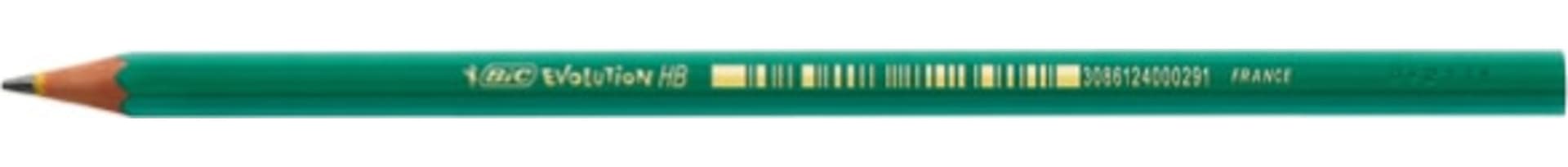 Matita in resina Ecolutions Evolution Graphite 650 - gradazione HB - Bic - conf. 12 pezzi Cancelleria e prodotti per ufficio/Penne matite scrittura e correzione/Matite/Matite di legno Eurocartuccia - Pavullo, Commerciovirtuoso.it