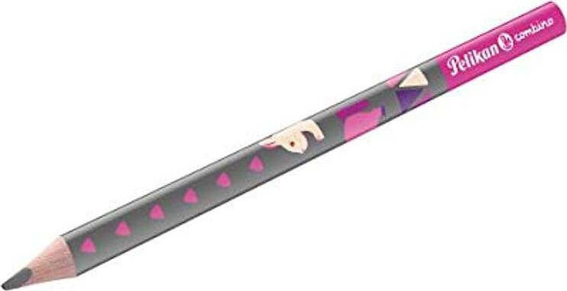 MATITA-TRIANGOLARE-JUMBO-COLORE-ROSA-PELIKAN-COMBINO
