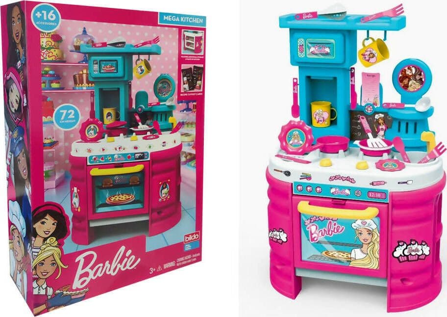 Mattel Barbie Mega Cucina Con 15 Accessori Gioco per Bambine Giochi e giocattoli/Bambole e accessori/Mini bambole e accessori/Mobili Cartoleria Deja Vu - Crotone, Commerciovirtuoso.it