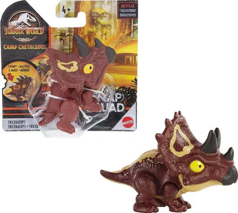 MATTEL-Jurassic-World-Snap-Squad-Triceratops
