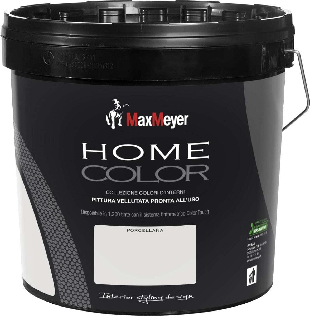 MAX-MEYER---PITTURA-LAVABILE-COLORATA-HOMECOLOR-10-Lt-PORCELLANA