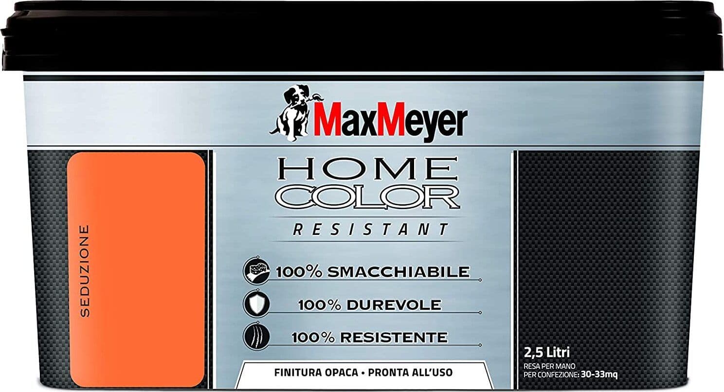 MAX-MEYER---PITTURA-MURALE-DECORATIVA-HOME-COLOR-RESISTANT-2,5-lt-SEDUZIONE