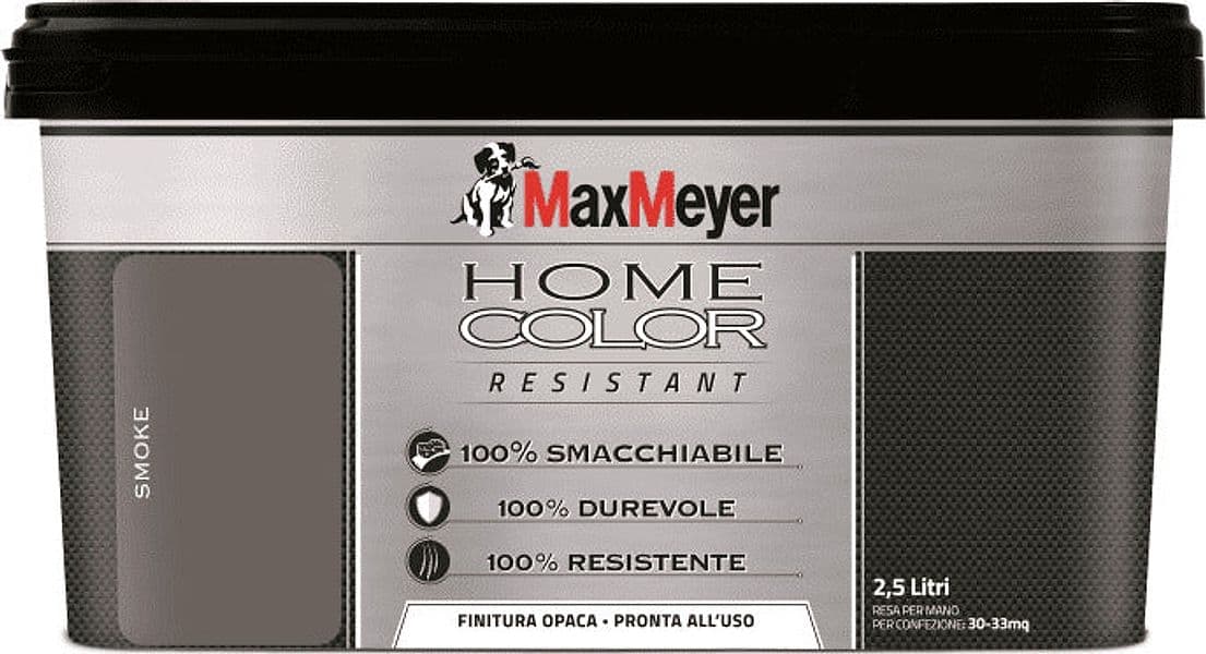 MAX-MEYER---PITTURA-MURALE-DECORATIVA-HOME-COLOR-RESISTANT-2,5-lt-SMOKE_