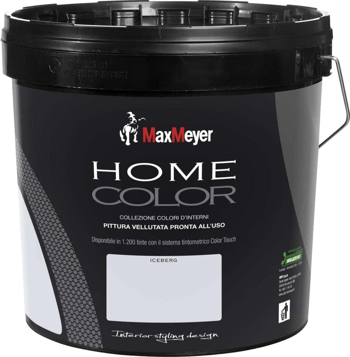 MAX-MEYER--PITTURA-LAVABILE-COLORATA-HOMECOLOR-10-Lt-ICEBERG