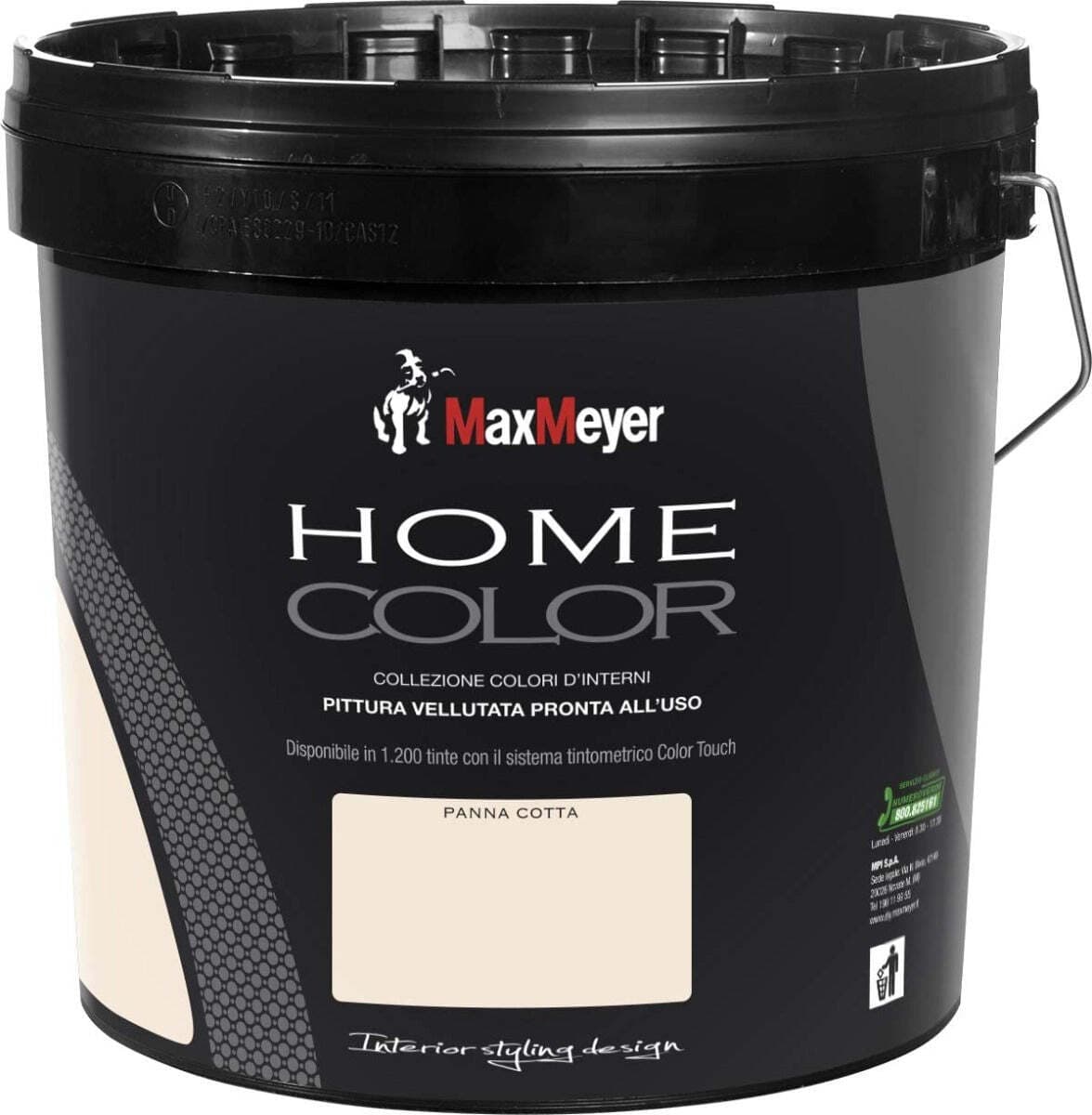 MAX-MEYER--PITTURA-LAVABILE-COLORATA-HOMECOLOR-10-Lt-PANNA-COTTA