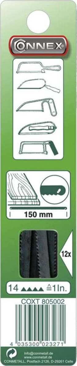 Max-Power-COXT805002-Lame-di-Ricambio-per-Legno-150-mm,-12-Pezzi