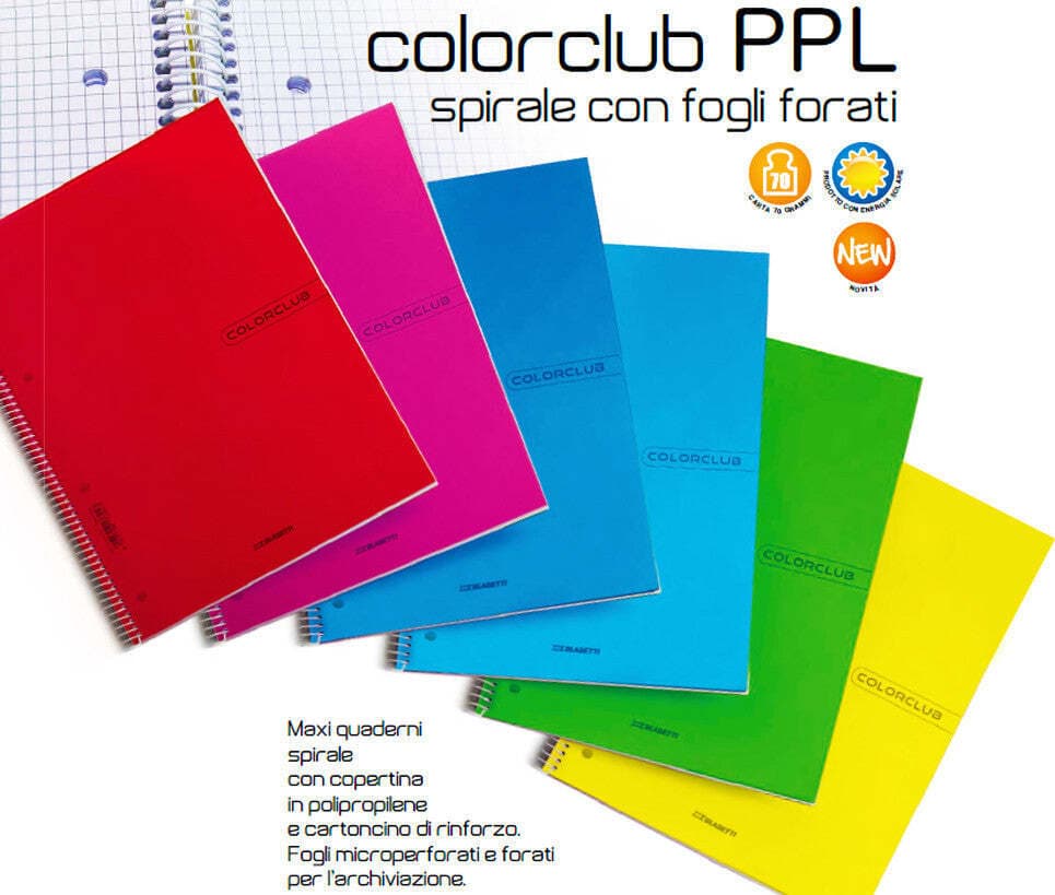 Maxi-Spiralato-con-Fori-e-Copertina-PPL-Colorclub-5-M-6-pezzi-Blasetti