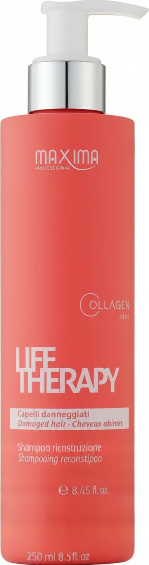 Maxima Life Therapy Vitalfarco Shampoo Ricostruzione Capelli Danneggiati Collagen Plus 250 Ml Sles Free Shampoo Per Capelli Sfibrati Bellezza/Cura dei capelli/Prodotti per la cura dei capelli/Shampoo MondoCapelli - Barcellona Pozzo di Gotto, Commerciovirtuoso.it