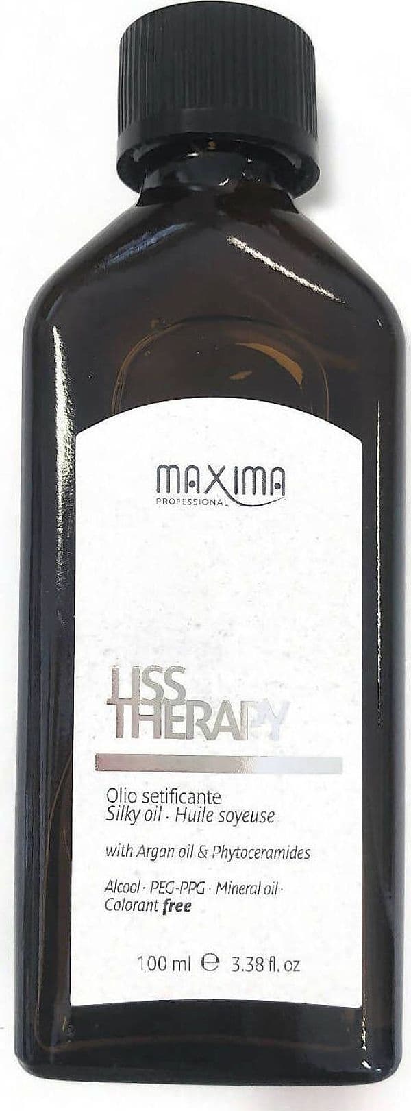 Maxima Liss Therapy Olio Capelli Setificante Vitalfarco Con Olio D'argan 100ml Olio Lucidante Termoprotettivo Bellezza/Cura dei capelli/Oli per capelli MondoCapelli - Barcellona Pozzo di Gotto, Commerciovirtuoso.it