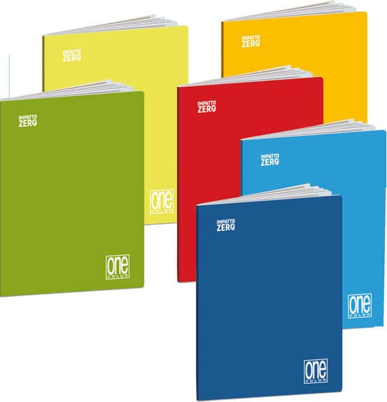 Maxiquaderno One Color Impatto Zero - A4+ - 5 mm - forato - 80 fg - spiralato - Blasetti - conf. 6 pezzi + 6 scatoline foglietti Cancelleria e prodotti per ufficio/Scuola e materiale didattico/Materiale scolastico/Diari quaderni e block notes Eurocartuccia - Pavullo, Commerciovirtuoso.it