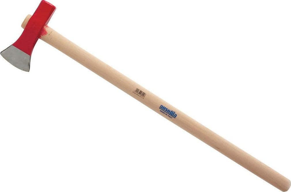 Mazzascure Spaccalegna Ascia Da Spacco Kg.3,5 Con Manico Legno Da 90 Cm Ausonia - 84521 in Asce Ausonia - Maniago, commercioVirtuoso.it