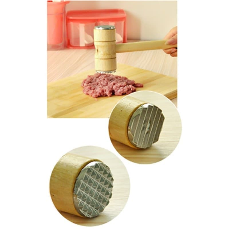 MAZZUOLA MAZZETTA BATTICARNE ROMPINERVI CON 2 FACCE MANICO IN LEGNO TAGLIANERVI Casa e cucina/Utensili da cucina/Batticarne Trade Shop italia - Napoli, Commerciovirtuoso.it
