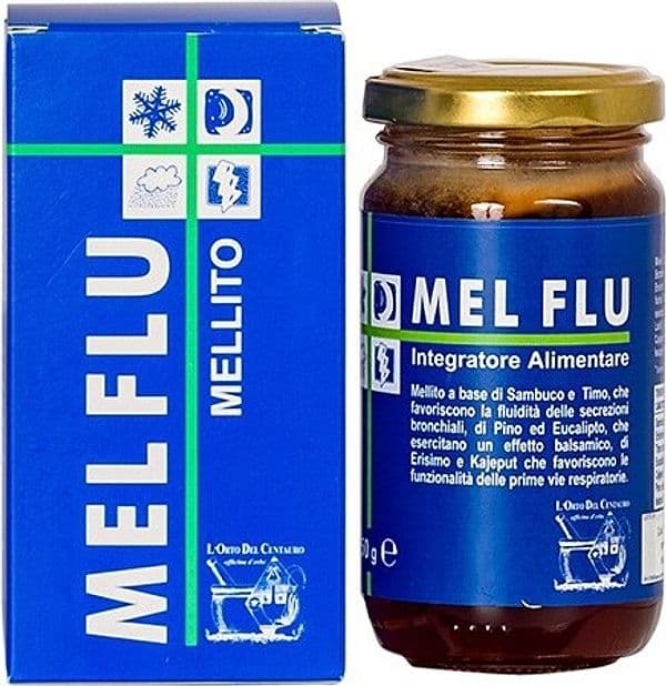 MEL FLU MELLITO BALSAMICO integratore alimentare 250 ml Sarandrea