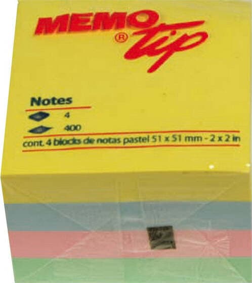 Memo-stick-cubo-51x51mm-colori-pastello-Nobrand