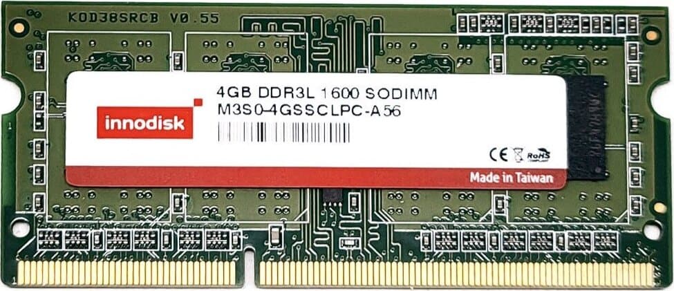 Modulo Banchetto di Memoria RAM da 4GB DDR3L 1600 - 12800 So-Dimm INNODISK SODIMM Espansione Aumento Ram per Notebook Netbook AIO in 85cento.it - Potenza, commercioVirtuoso.it